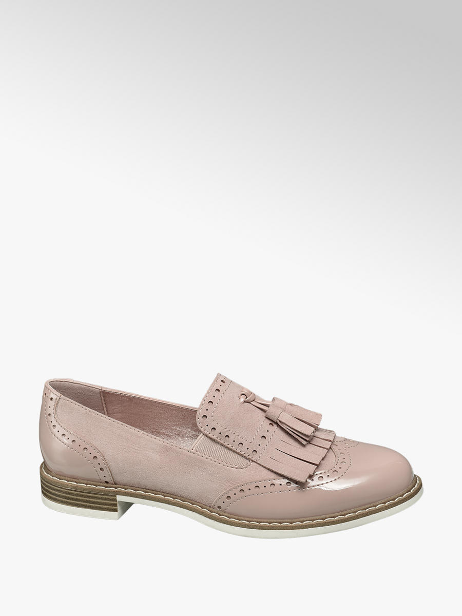 Damen Loafer von Graceland in rosa Damen Loafer rosa